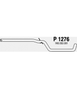 FENNO STEEL - P1276 - Трубопровод выпускной AUDI A3 1.9TDI 03- / VW GOLF IV 1.9TDI 03-